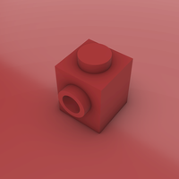 LEGO Brick - 1X1 with 1 Knob - Thumbnail 2