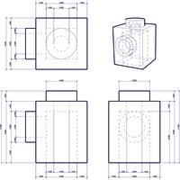LEGO Brick - 1X1 with 1 Knob - Thumbnail 4