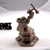 Small Pocket-Tactics 2013 Tournament Trophy 3D Printing 48789