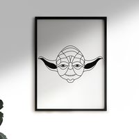 Small Yoda | Wall 3D Printing 487893