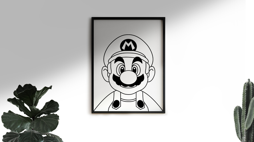 Super Mario | Wall 3D Print 487895