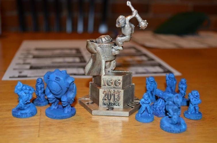 Pocket-Tactics 2013 Tournament Trophy 3D Print 48790