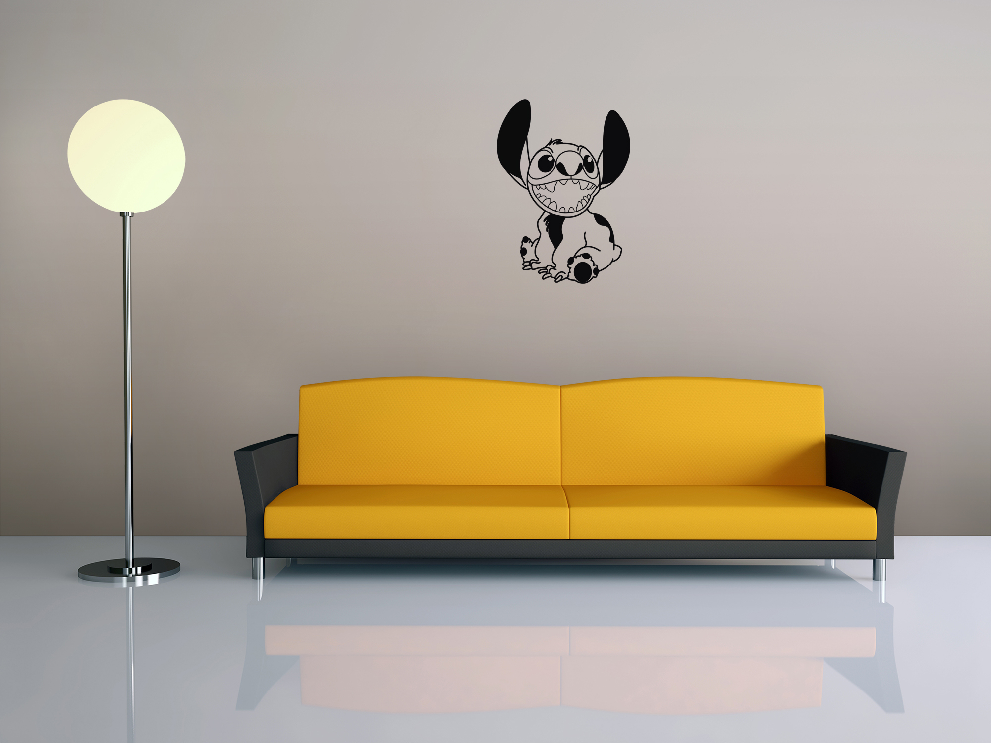 3D Printed Stitch, Wall by maria17