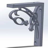 Art Nouveau style shelf - Thumbnail 2