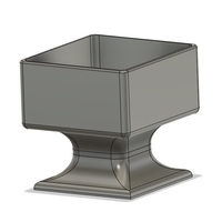 Square wast vase - Thumbnail 2
