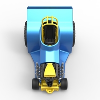 Mini Rod pulling tractor 4 Scale 1:25 - Thumbnail 6