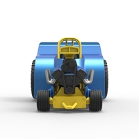 Mini Rod pulling tractor 4 Scale 1:25 - Thumbnail 7