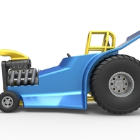 Mini Rod pulling tractor 4 Scale 1:25 - Thumbnail 8