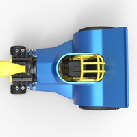 Mini Rod pulling tractor 4 Scale 1:25 - Thumbnail 10