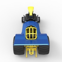 Mini Rod pulling tractor 4 Scale 1:25 - Thumbnail 13