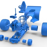 Mini Rod pulling tractor 4 Scale 1:25 - Thumbnail 18