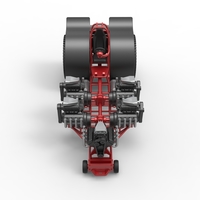 Pulling tractor with 5 engines V8 Version 2 Scale 1:25 - Thumbnail 6