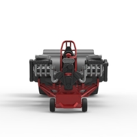 Pulling tractor with 5 engines V8 Version 2 Scale 1:25 - Thumbnail 7