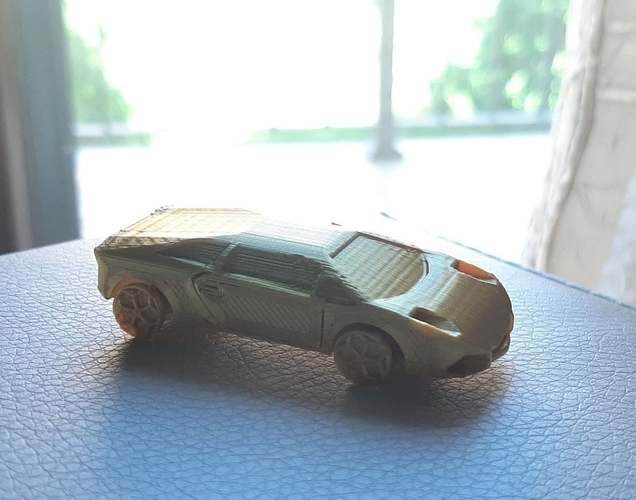 Print-in-place Lamborghini Aventador  3D Print 487981