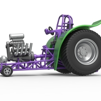 Fun short Super modified Pulling tractor 1:25 - Thumbnail 3