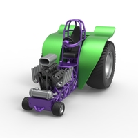 Fun short Super modified Pulling tractor 1:25 - Thumbnail 4