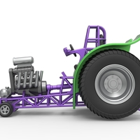 Fun short Super modified Pulling tractor 1:25 - Thumbnail 8