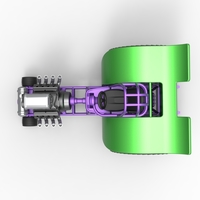 Fun short Super modified Pulling tractor 1:25 - Thumbnail 10