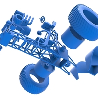 Fun short Super modified Pulling tractor 1:25 - Thumbnail 16