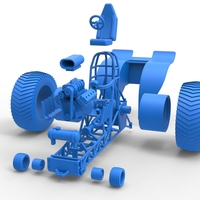 Fun short Super modified Pulling tractor 1:25 - Thumbnail 17