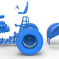 Fun short Super modified Pulling tractor 1:25 - Thumbnail 18