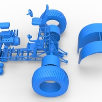 Fun short Super modified Pulling tractor 1:25 - Thumbnail 19