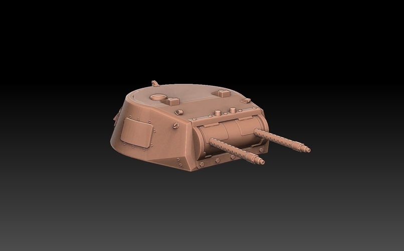 Panzer 1 Tank Turret 3D Print 488036