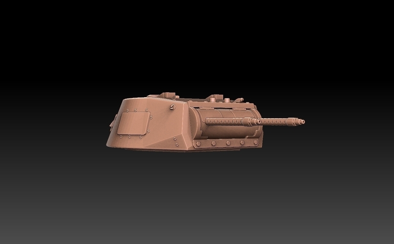 Panzer 1 Tank Turret 3D Print 488037
