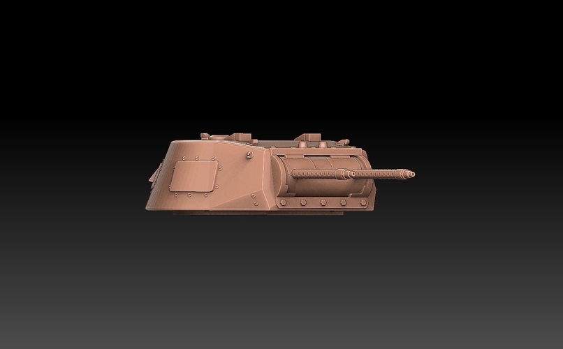 Panzer 1 Tank Turret 3D Print 488038