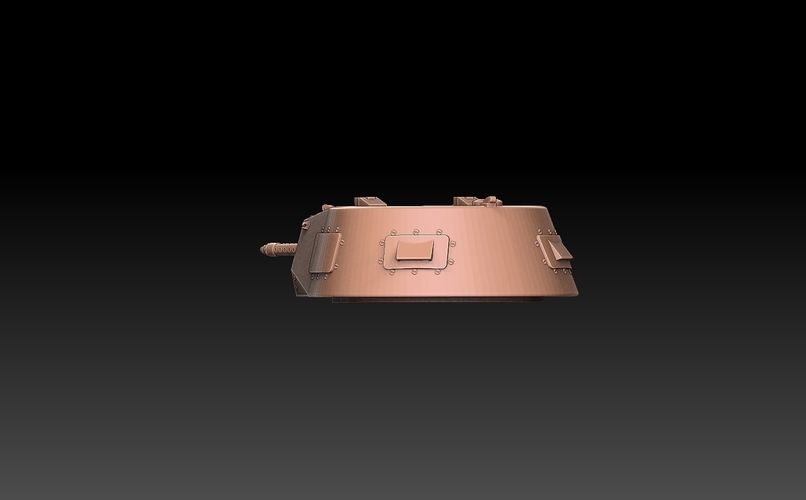 Panzer 1 Tank Turret 3D Print 488039
