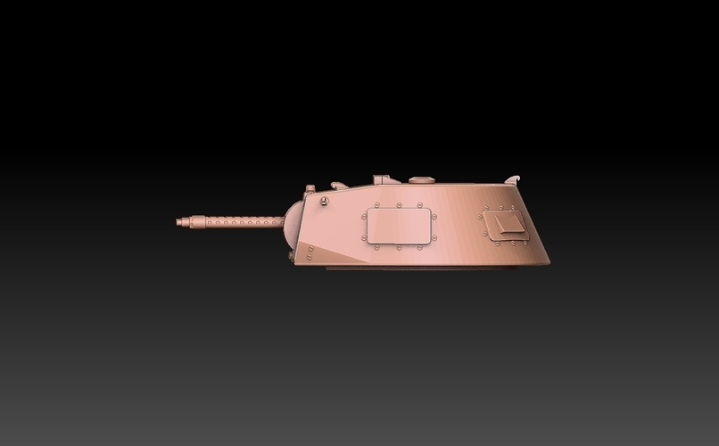 Panzer 1 Tank Turret 3D Print 488040