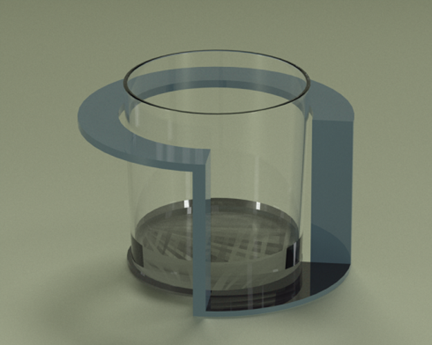 Glass holder 3D Print 488073