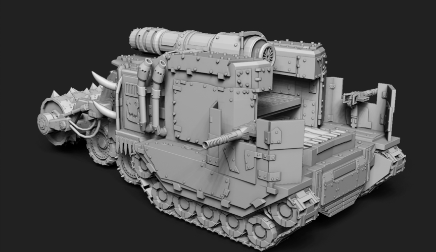 Battle Wagon 3D Print 488076