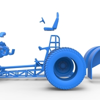 Pulling tractor with 2 engines V8 Version 3 Scale 1:25 - Thumbnail 19