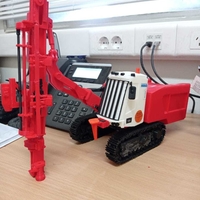 Dp1500i Sandvik drill Toy 3D Print  - Thumbnail 1