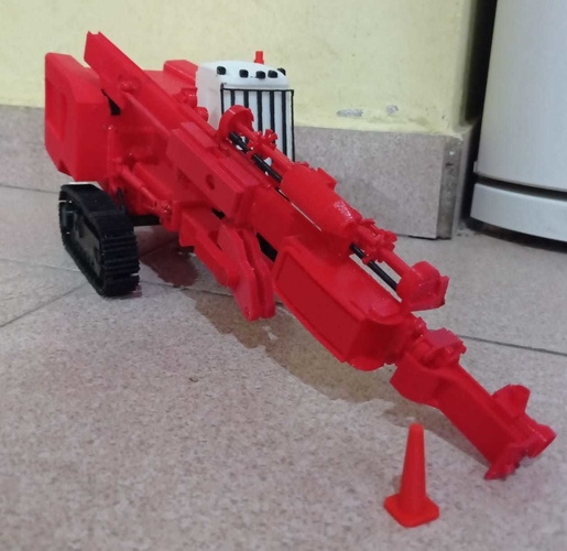 Dp1500i Sandvik drill Toy 3D Print  3D Print 488341