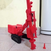 Dp1500i Sandvik drill Toy 3D Print  - Thumbnail 5
