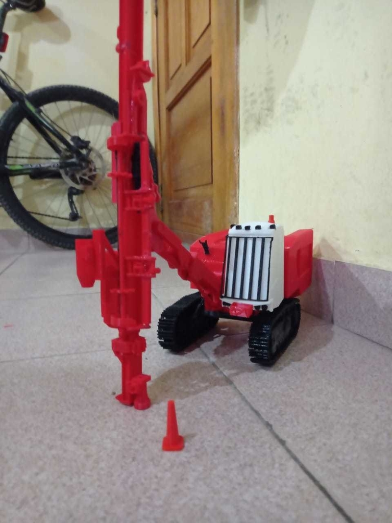Dp1500i Sandvik drill Toy 3D Print 
