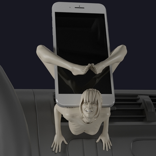 Car phone holder 3D Print 488345