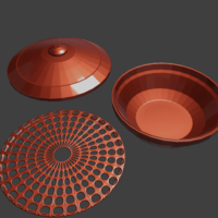 CASSEROLE BOWL HIGH POLY - Thumbnail 4