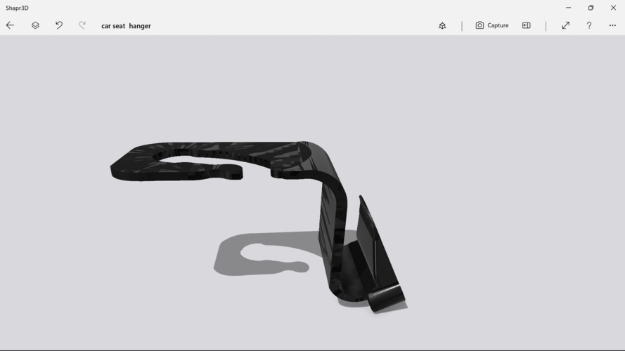 Car Seat Hanger 3D Print 488367