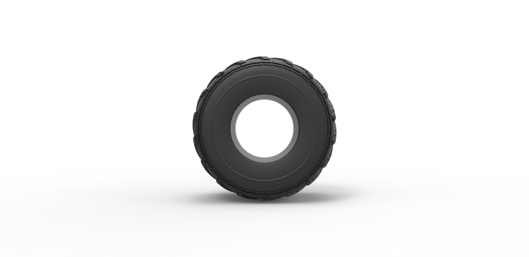 Diecast Monster Jam tire 14 Scale 1:25 3D Print 488435