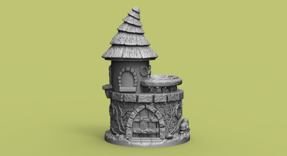 Dragon_house 3D Print 488509