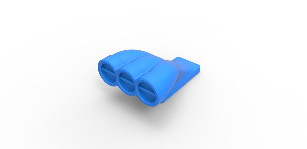 Diecast Air intake 8 Scale 1:25 3D Print 488537