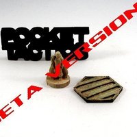 Small Pocket-Tactics: Wandering Mage 3D Printing 48856