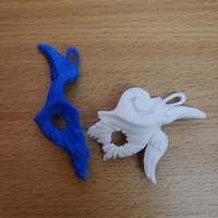KINDRED SPIRIT MEDAL 3D PRINT MODEL - Thumbnail 4