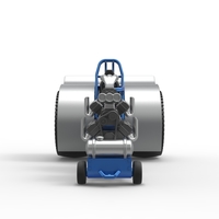 Pulling tractor with 2 engines V8 Version 4 Scale 1:25 - Thumbnail 7