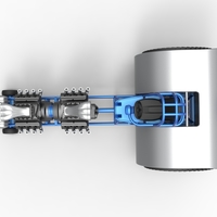 Pulling tractor with 2 engines V8 Version 4 Scale 1:25 - Thumbnail 10