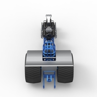 Pulling tractor with 2 engines V8 Version 4 Scale 1:25 - Thumbnail 13