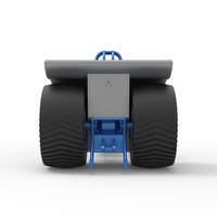 Pulling tractor with 2 engines V8 Version 4 Scale 1:25 - Thumbnail 14